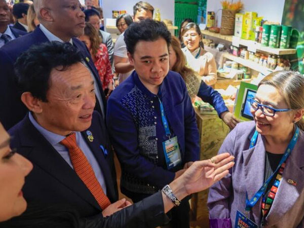 Cambodia’s award-winning Phka Rumduol Rice showcased at FAO Exhibition in Rome