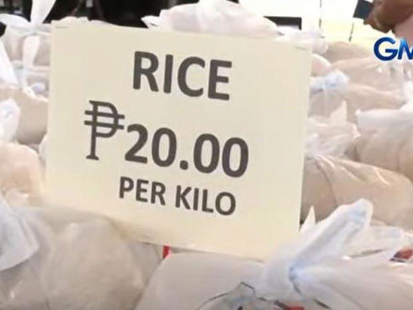 DA believes P20 per kilo rice sustainable until 2028