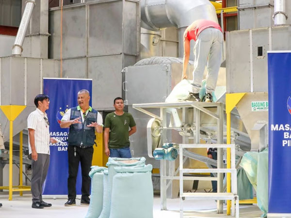 DA launches rice processing system